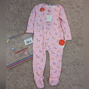 NWT Magnetic Me Turnip the Beet Footie PJs